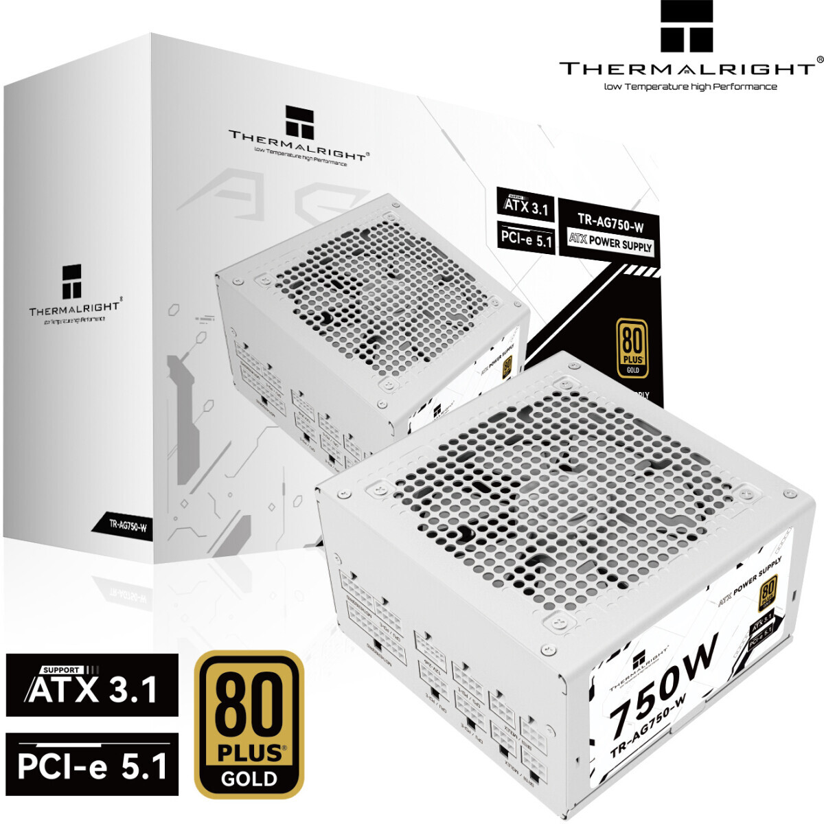 Alimentation électrique 750W Thermalright TR-AG750-W - TR-AG 750-W - photo 5