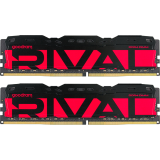 Mémoire vive 16GB DDR4 3200MHz GOODRAM RIVAL RADIANT RED (GGRRD4-32L16SA/16GDC) (2x8GB KIT)