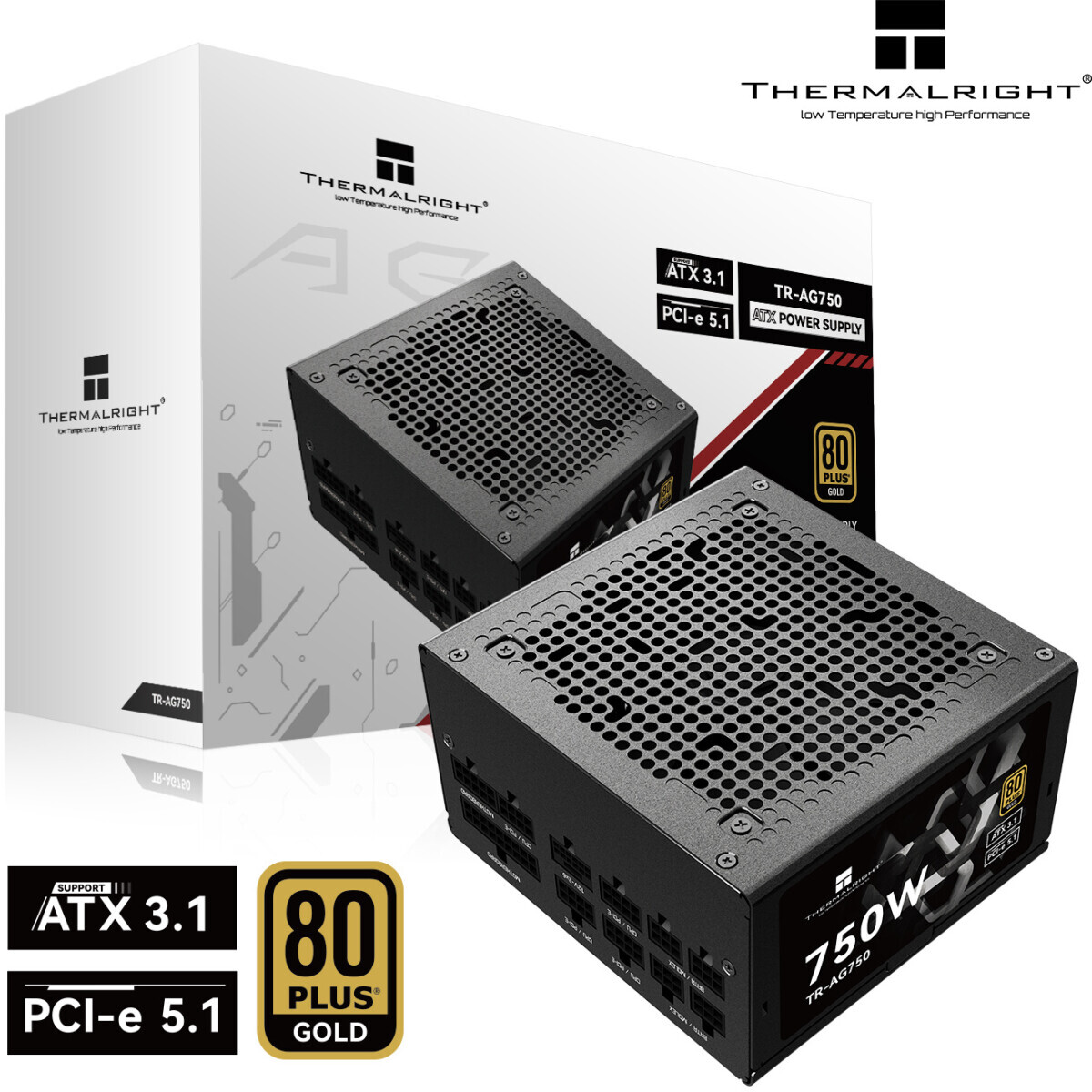 Alimentation électrique 750W Thermalright TR-AG750 - TR-AG 750 - photo 5