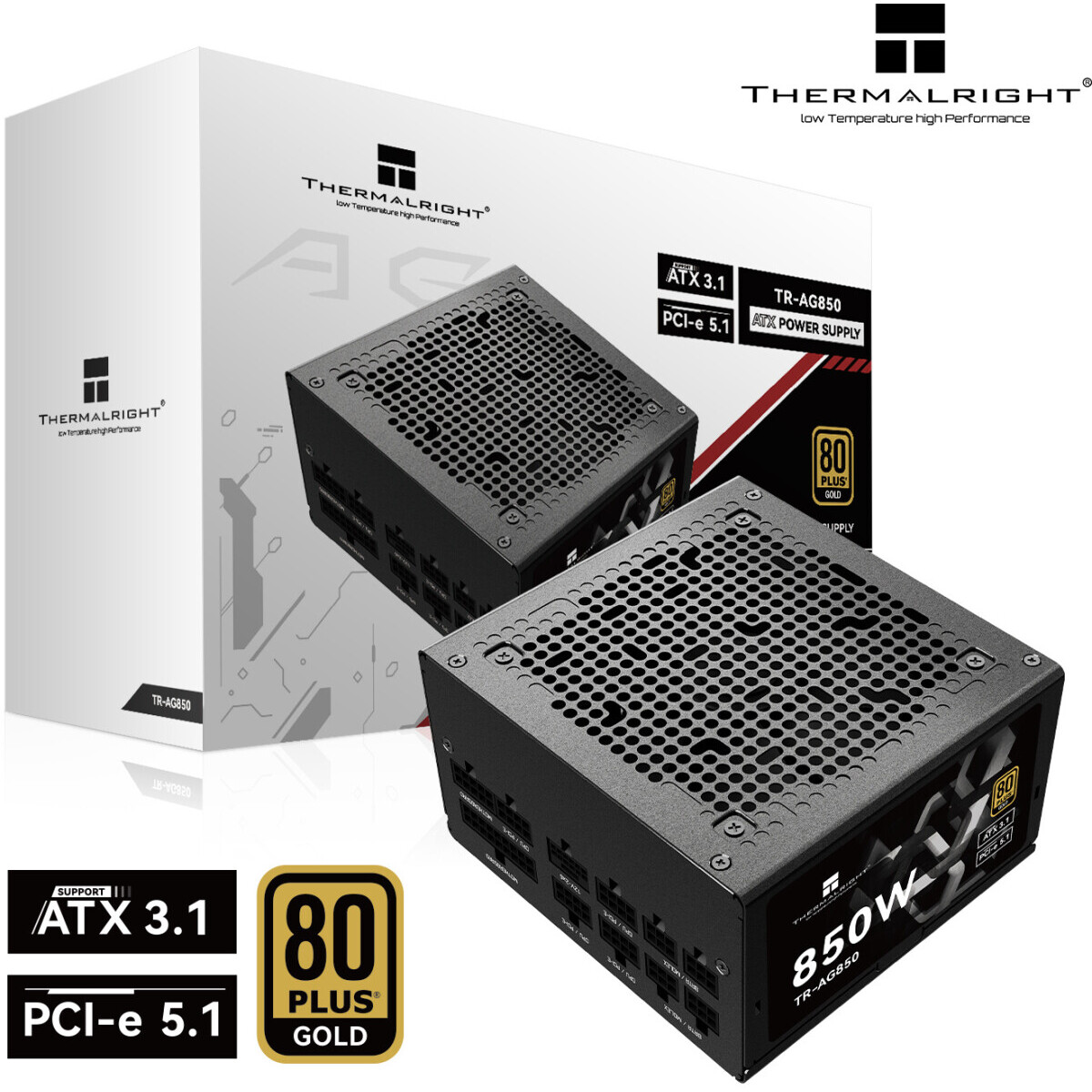 Alimentation électrique 850W Thermalright TR-AG850 - TR-AG 850 - photo 5