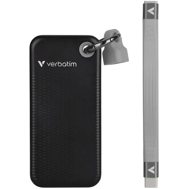 Stockage externe SSD 256GB Verbatim Pocket Grey (32415) - photo 2