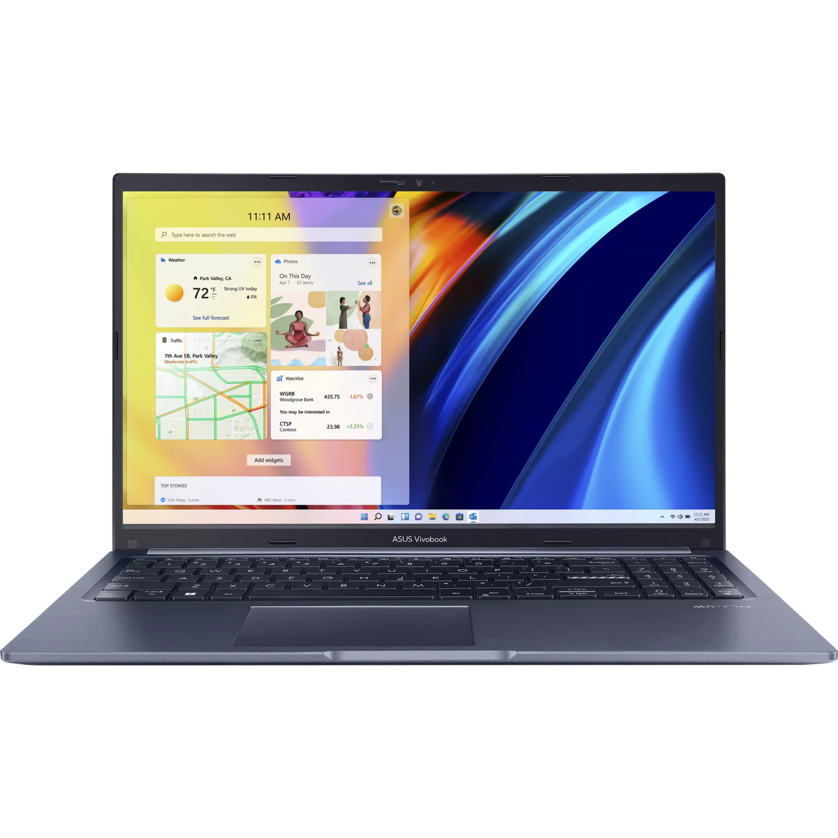 Ordinateur portable ASUS M1502NAQ Vivobook 15 Quiet Blue (ISCBQ176W) - M1502NAQ-ISCBQ176W