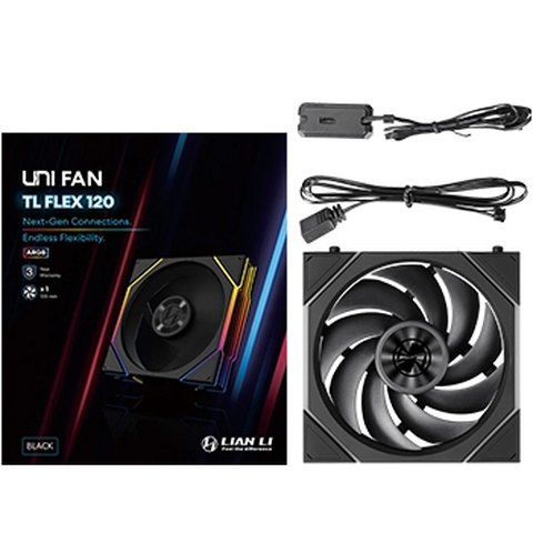 Ventilateur pour boîtier Lian Li UNI Fan TL Flex 120 Black - G9F.12TL1F1B.00 - photo 7