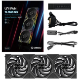 Ventilateur pour boîtier Lian Li UNI Fan TL Flex 120 Black (3 pcs) (G9F.12TL1F3B.00)