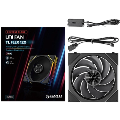 Ventilateur pour boîtier Lian Li UNI Fan TL Flex Reverse 120 Black - G9F.12RTL1F1B.00 - photo 7