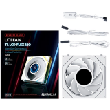 Ventilateur pour boîtier Lian Li UNI Fan TL LCD Flex Reverse 120 White (G9F.12RTLLCD1F1W.00)