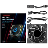 Ventilateur pour boîtier Lian Li UNI Fan TL LCD Flex Reverse 120 Black (G9F.12RTLLCD1F1B.00)