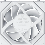 Ventilateur pour boîtier Lian Li UNI Fan TL LCD Flex 120 White (3 pcs) (G9F.12TLLCD1F3W.00)
