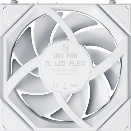 Ventilateur pour boîtier Lian Li UNI Fan TL LCD Flex 120 White (3 pcs) - G9F.12TLLCD1F3W.00 - photo 9