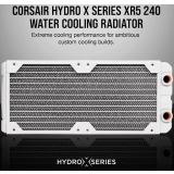 Radiateur pour le refroidissement liquide du CPU Corsair Hydro X Series XR5, 240 mm White (CX-9030007-WW)