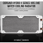 Radiateur pour le refroidissement liquide du CPU Corsair Hydro X Series XR5, 240 mm White - CX-9030007-WW - photo 5