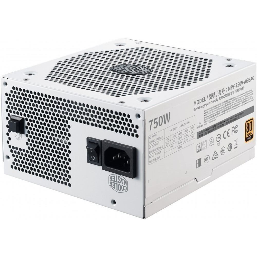 Barošanas bloks 750W Cooler Master V750 Gold V2 White Edition (MPY-750V-AGBAG-EU) - foto 3