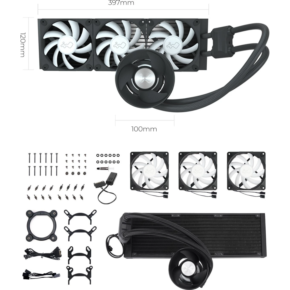 Système de refroidissement liquide InWin BR36 Black - IW-LC-BR36 - photo 6
