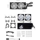 Système de refroidissement liquide InWin NR24 Black (IW-LC-NR24)