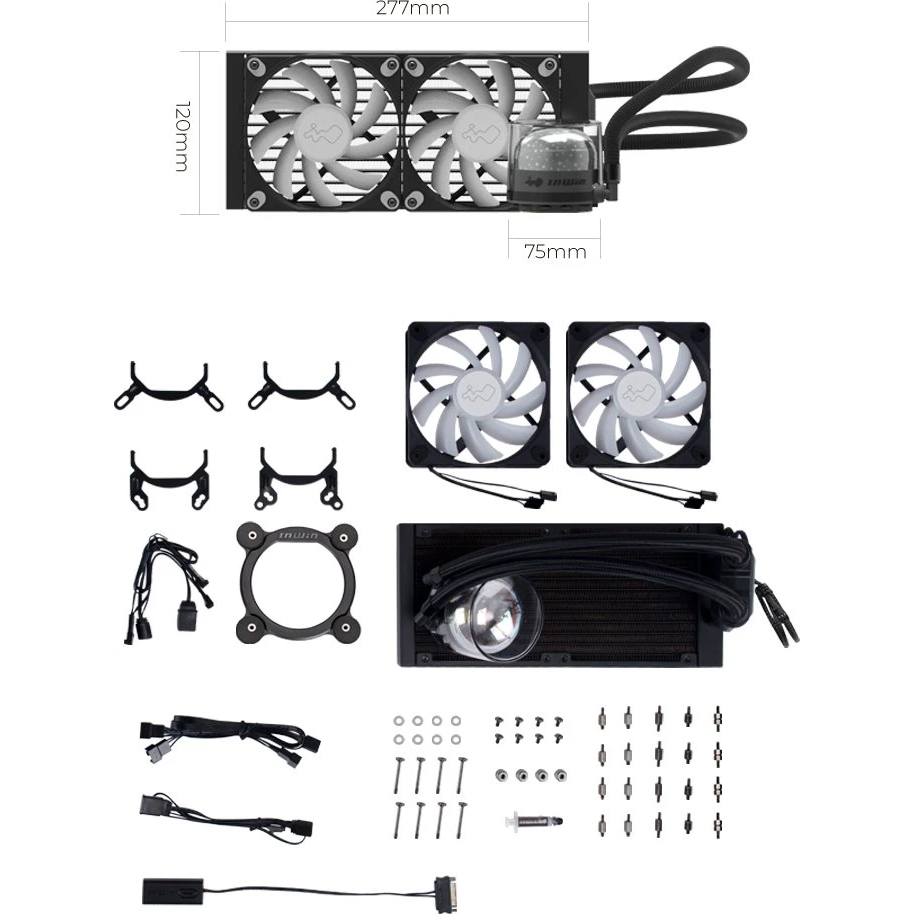 Système de refroidissement liquide InWin NR24 Black - IW-LC-NR24 - photo 7