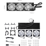 Système de refroidissement liquide InWin NR36 Black (IW-LC-NR36)
