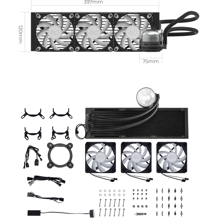 Système de refroidissement liquide InWin NR36 Black - IW-LC-NR36 - photo 7