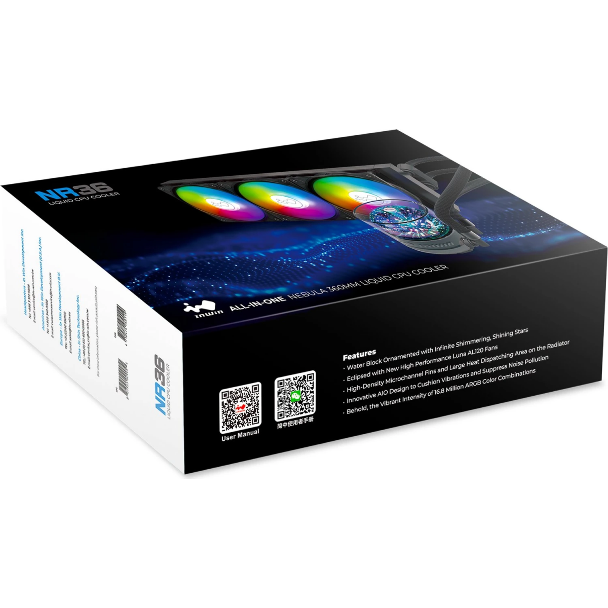 Système de refroidissement liquide InWin NR36 Black - IW-LC-NR36 - photo 8