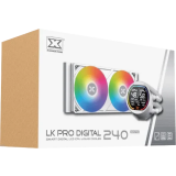 Système de refroidissement liquide Xigmatek LK Pro 240 Digital White (4711409545936)