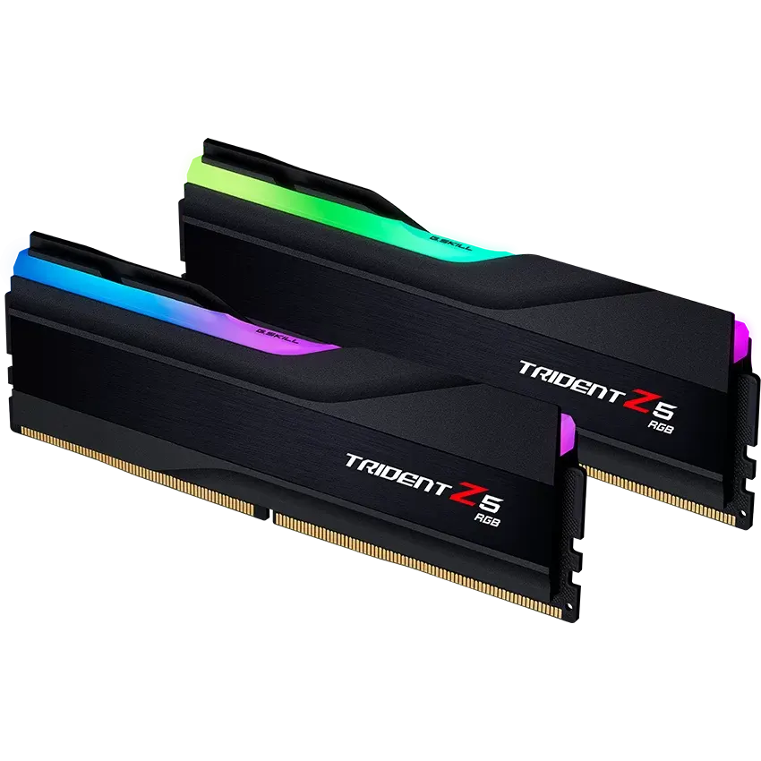 Mémoire vive 64GB DDR5 6000MHz G.Skill Trident Z5 RGB (F5-6000J3040G32GX2-TZ5RK) (2x32GB KIT) - photo 2