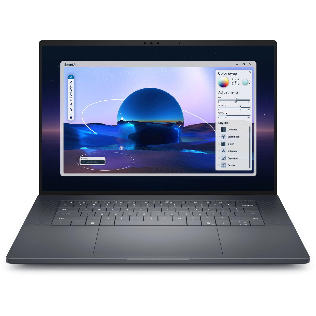 Ordinateur portable Dell Pro Max 16 Premium Magnetite (MA16250) (77MNW)