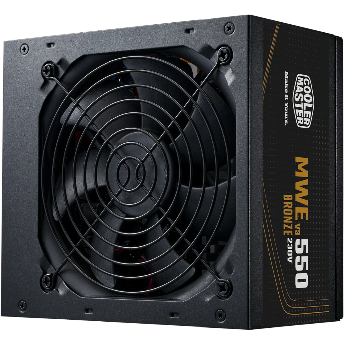 bloc d'alimentation 550W Cooler Master MWE Bronze V3 (MPE-5501-ACABW-3BEU)