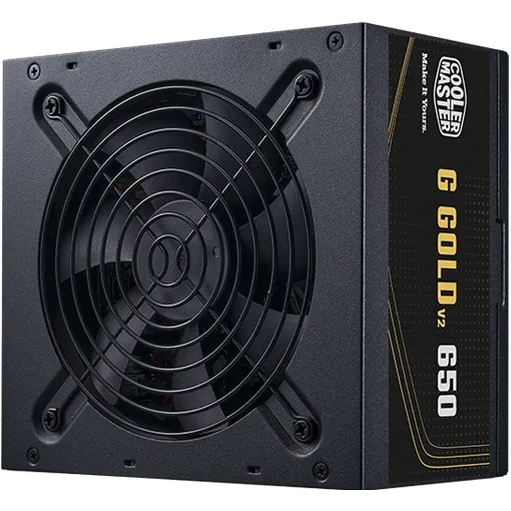 Alimentation électrique 650W Cooler Master MWE G Gold V2 (MPE-6502-ACAAG-EU)