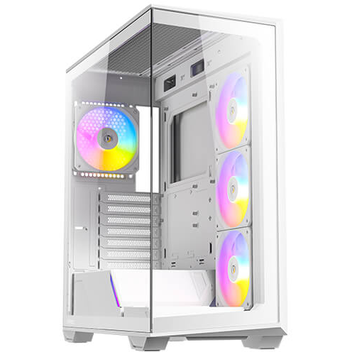 Boîtier Antec C3 ARGB White - 0-761345-10032-8
