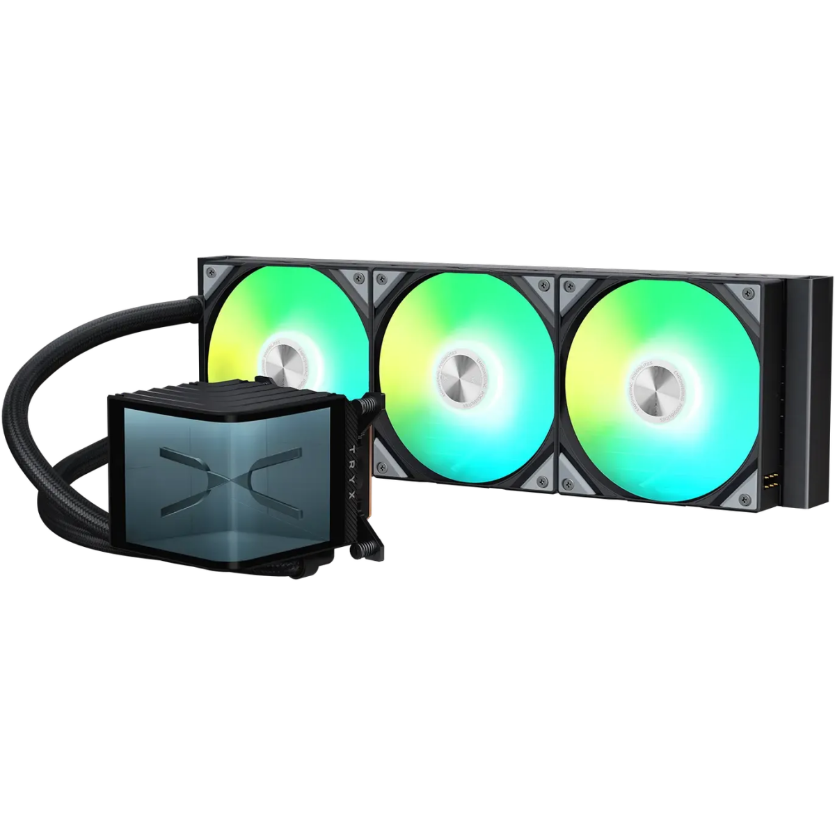 Système de refroidissement liquide TRYX Panorama 360 ARGB Black - L-P360A-AS3M-G1K
