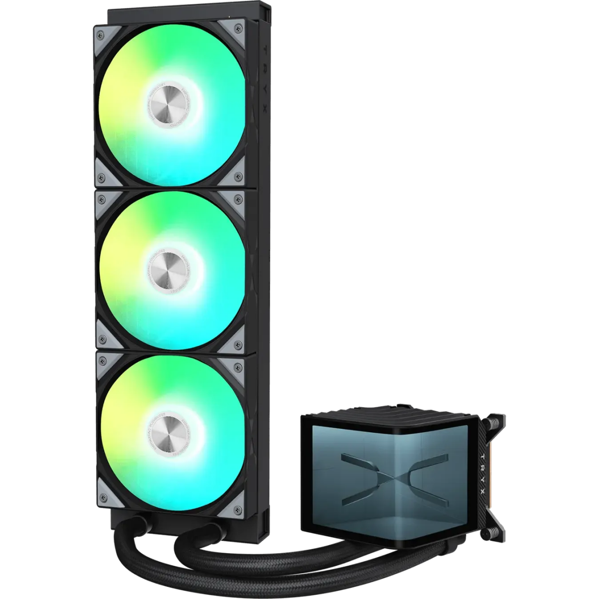 Système de refroidissement liquide TRYX Panorama 360 ARGB Black - L-P360A-AS3M-G1K - photo 3