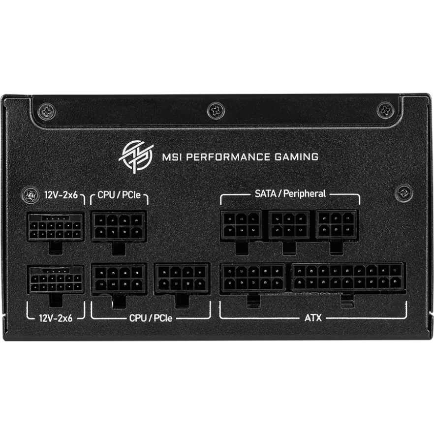 Alimentation électrique 850W MSI MPG A850GS PCIE5 - 306-7ZPFZ11-CE0 - photo 3