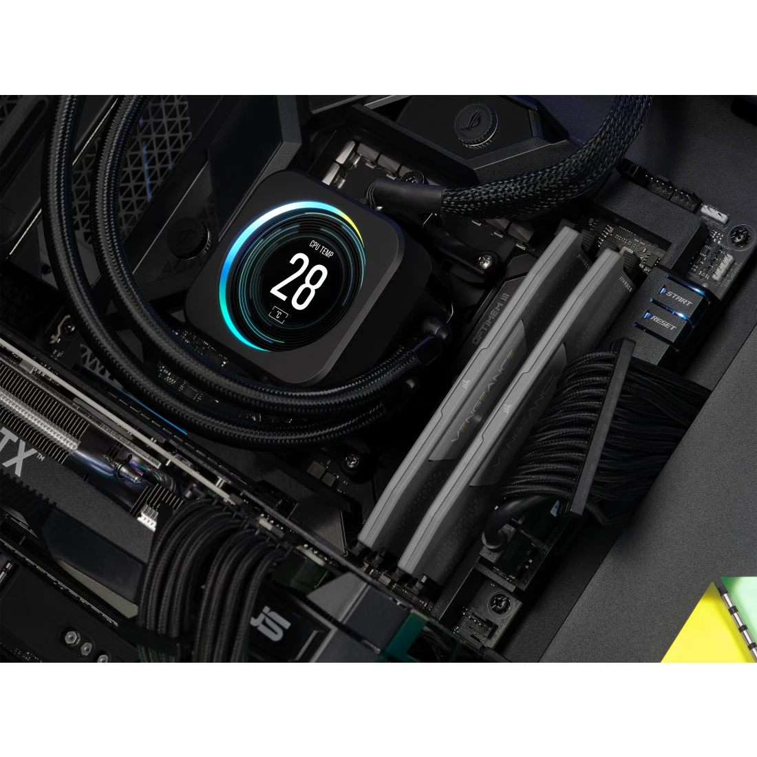Mémoire vive 32GB DDR5 6000MHz Corsair Vengeance (CMK32GX5M2D6000Z38) (2x16GB KIT) - photo 5