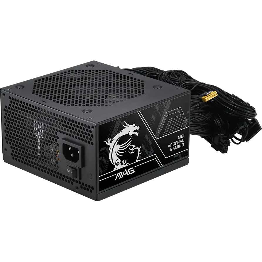 Alimentation électrique 750W MSI MAG A750BN PCIE5 III - 306-7ZPTX11-HD8 - photo 2