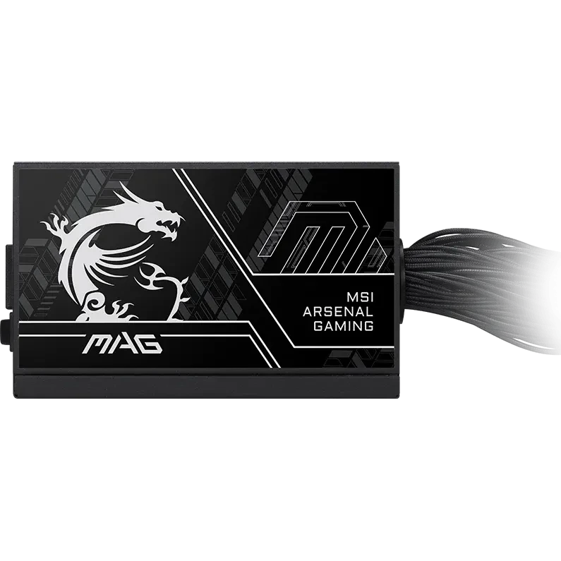 Alimentation électrique 750W MSI MAG A750BN PCIE5 III - 306-7ZPTX11-HD8 - photo 3