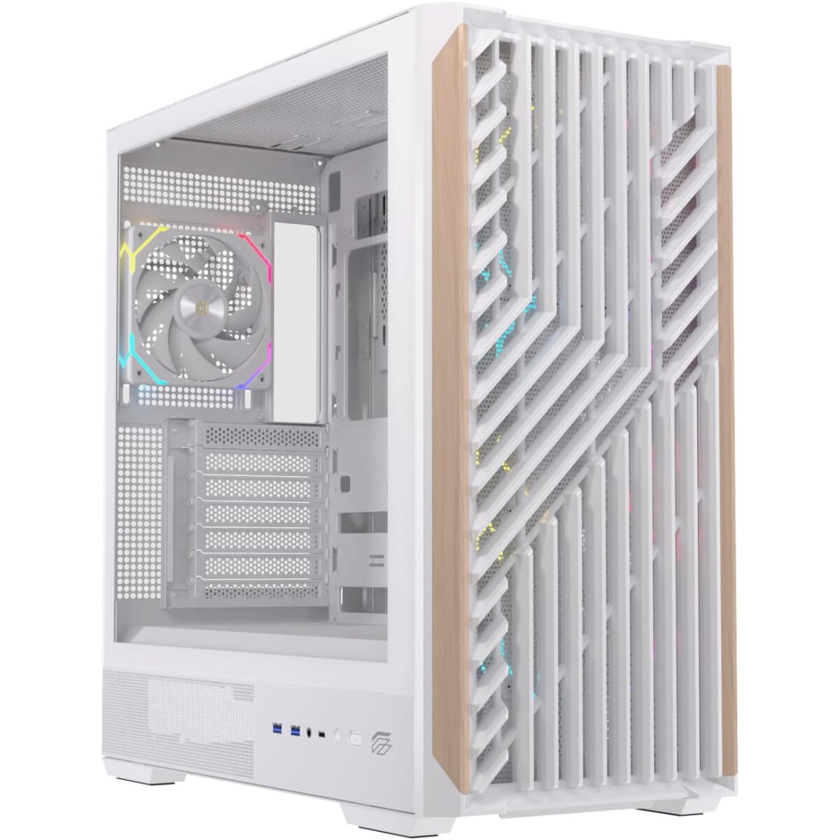 Boîtier EINAREX Pulse P800 RGB White - EXCS-PL-800R-W