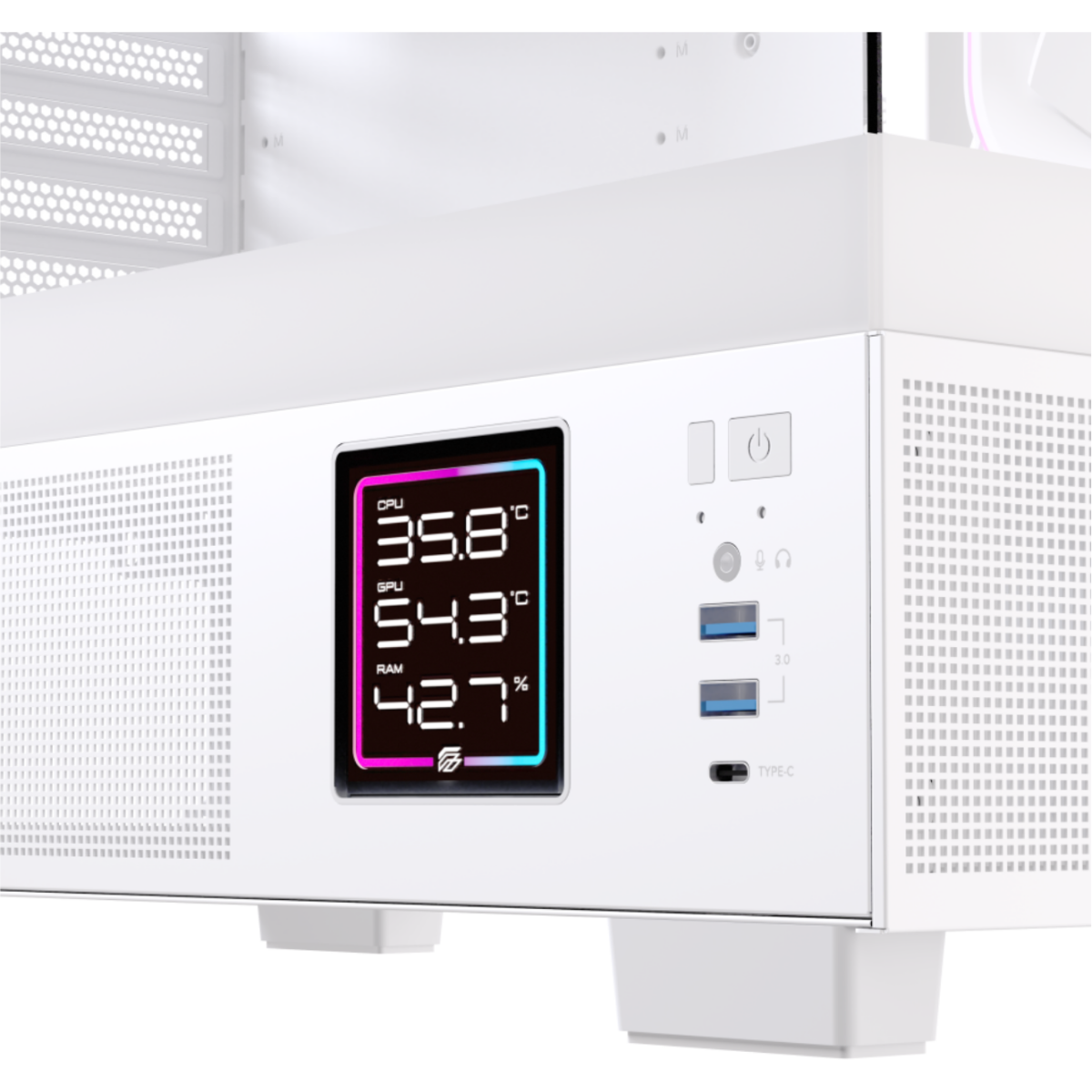 Boîtier EINAREX Prisma S501D RGB White - EXCS-PR-51DR-W - photo 3