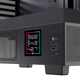 Boîtier EINAREX Prisma S501D RGB Black (EXCS-PR-51DR-B)