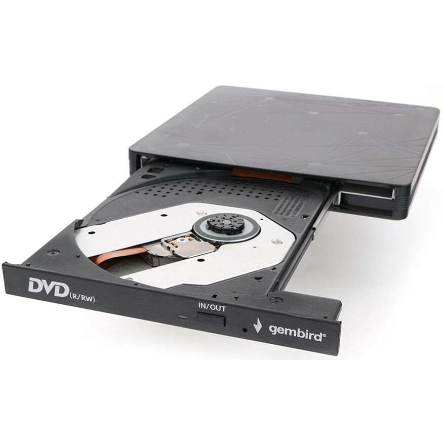 Lecteur optique externe Gembird DVD-USB-03 Black - photo 2