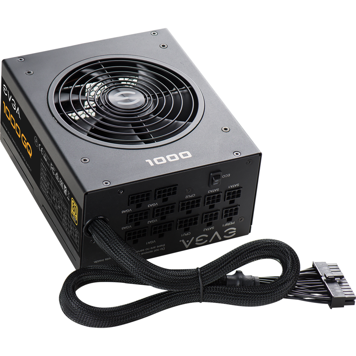 Alimentation électrique 1000W EVGA GQ (210-GQ-1000-V2)