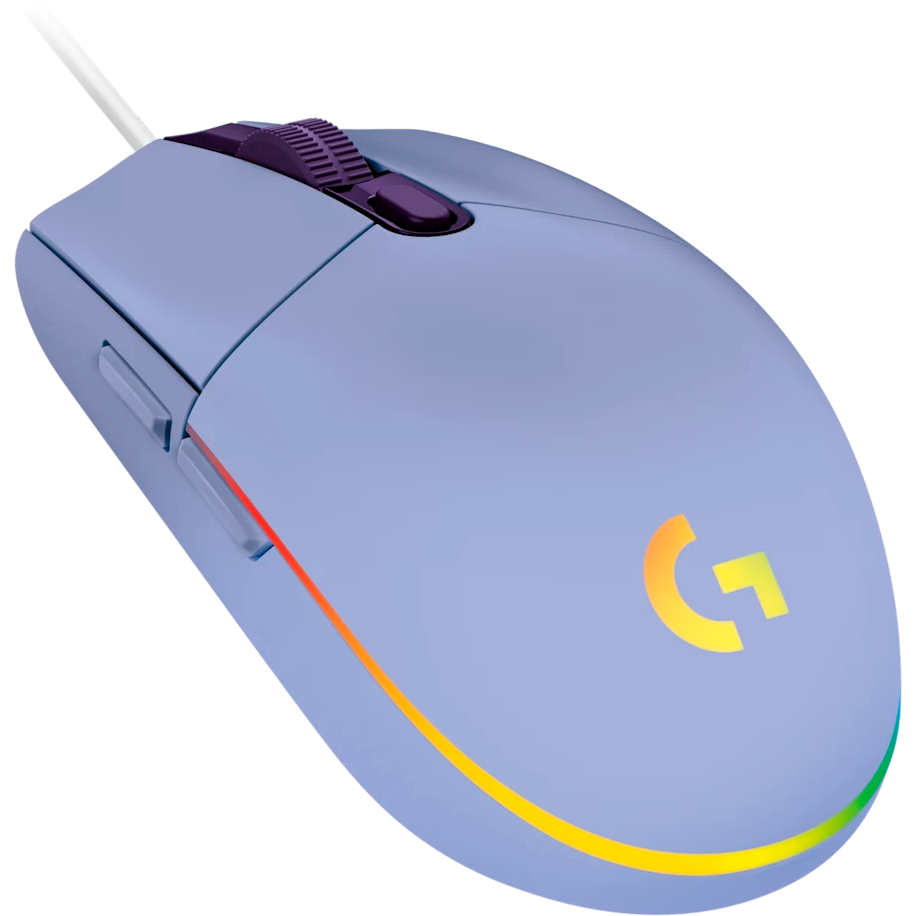 Souris Logitech G203 LightSync Lilas (910-005853) - photo 4
