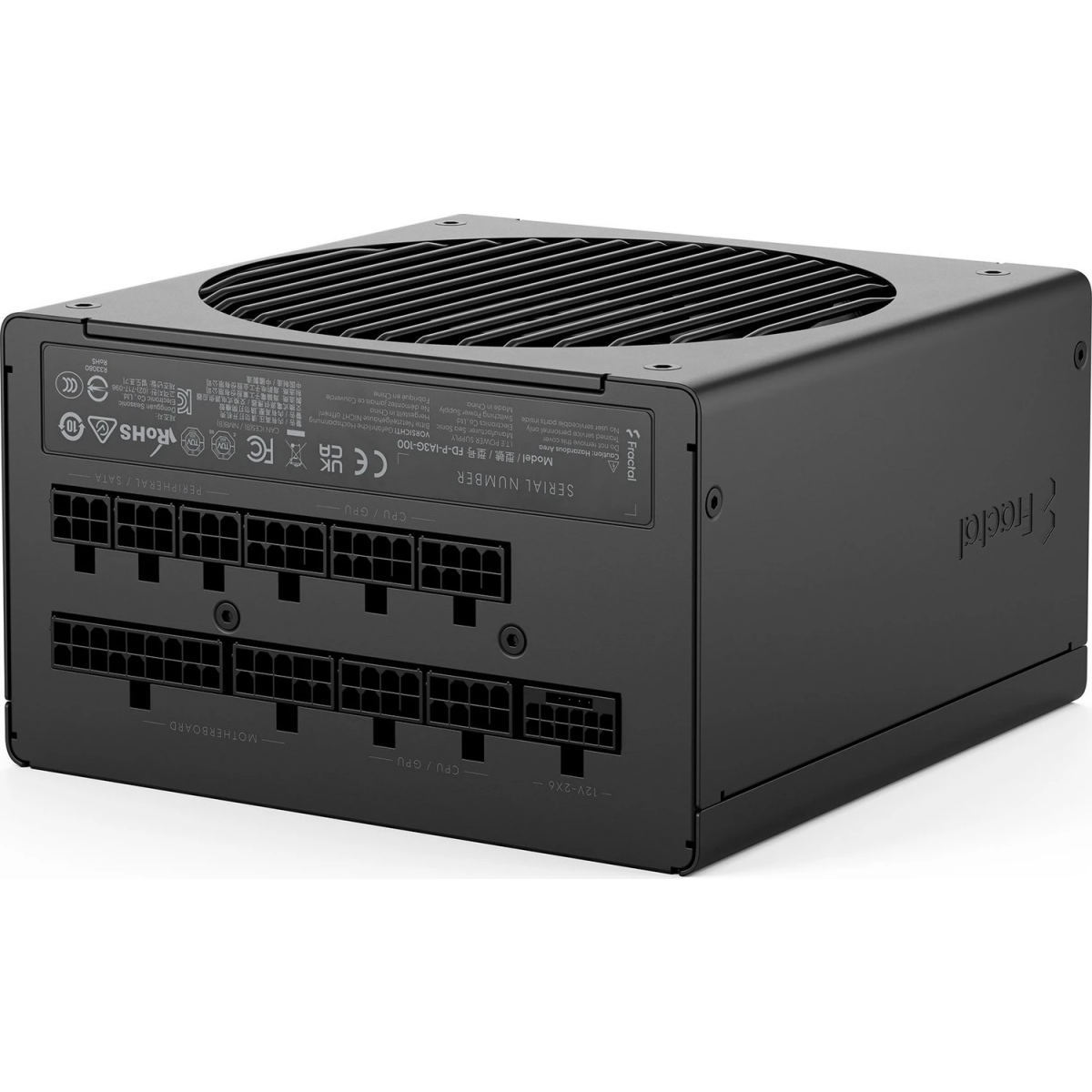 Alimentation électrique 1000W Fractal Design Ion 3 Gold Black - FD-P-IA3G-100-EU