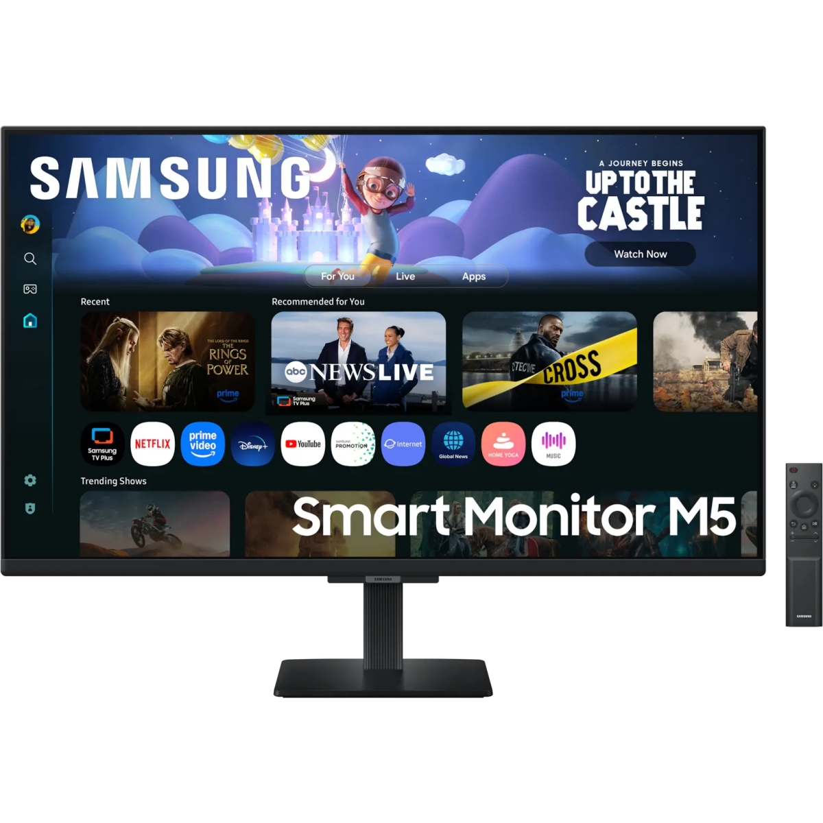 Écran Samsung 32" Smart Monitor M5 M50F - LS32FM500EUXEN