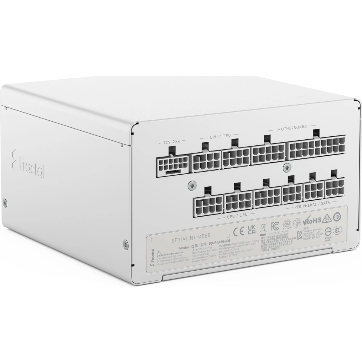 Alimentation électrique 1000W Fractal Design Ion 3 Gold White - FD-P-IA3G-101-EU-WT - photo 3