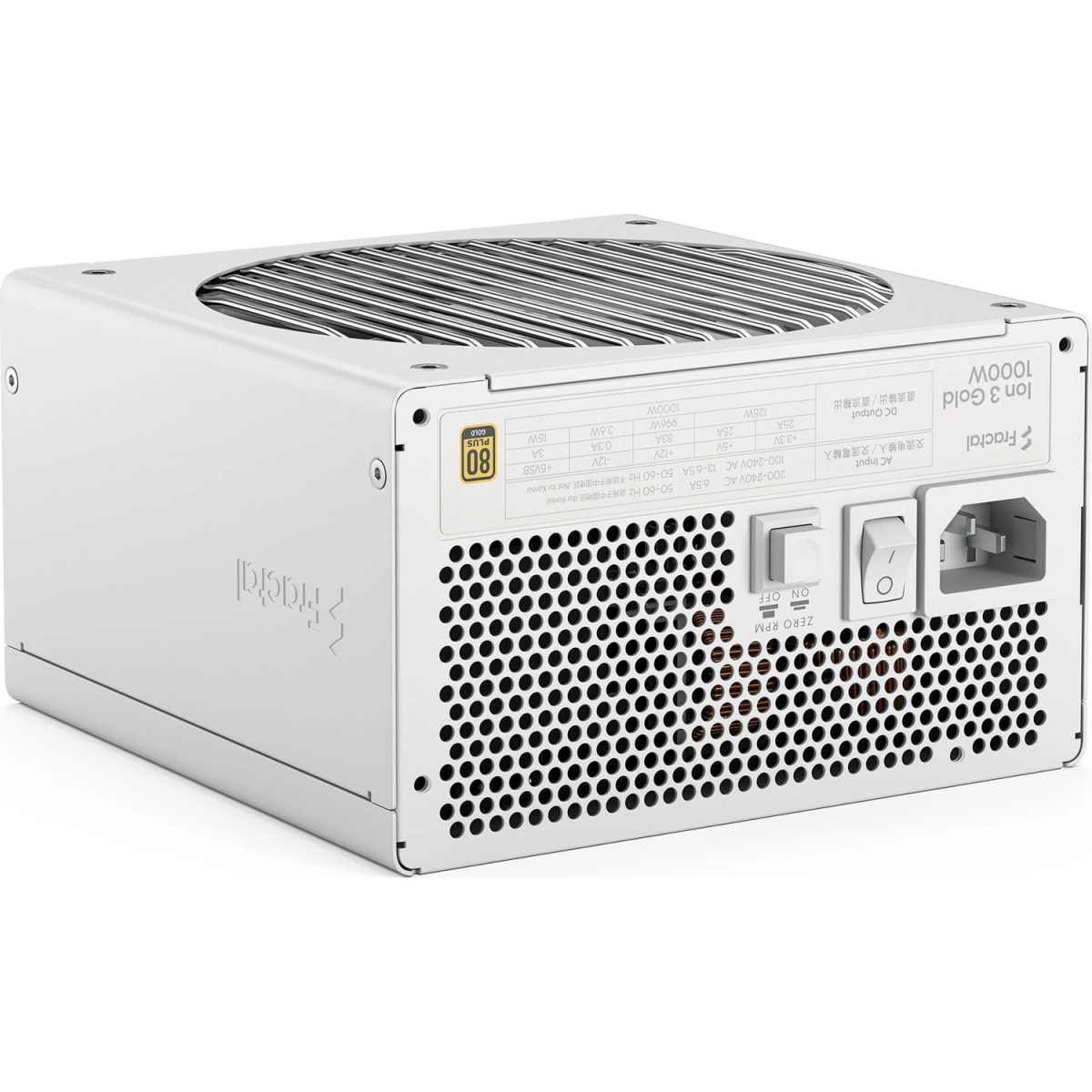 Alimentation électrique 1000W Fractal Design Ion 3 Gold White - FD-P-IA3G-101-EU-WT - photo 11