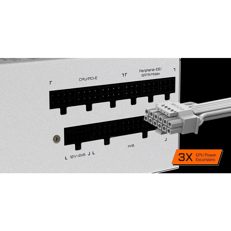 Alimentation électrique 850W Gigabyte GP-UD850GM PG5 V2 ICE - GP-UD850GM PG5 ICE - photo 6