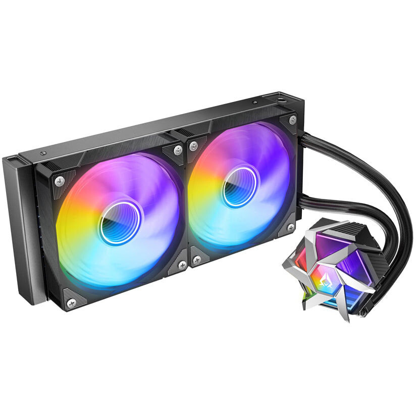 Système de refroidissement liquide AZZA HEX 240 Black - LCAZ-240H-ARGB