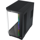 Boîtier iTek DARK CAVE AKU Black (ITGCADCAKB)