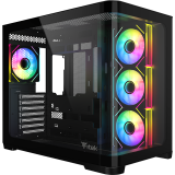 Boîtier iTek DARK CAVE CURVED Black (ITGCADCCB)