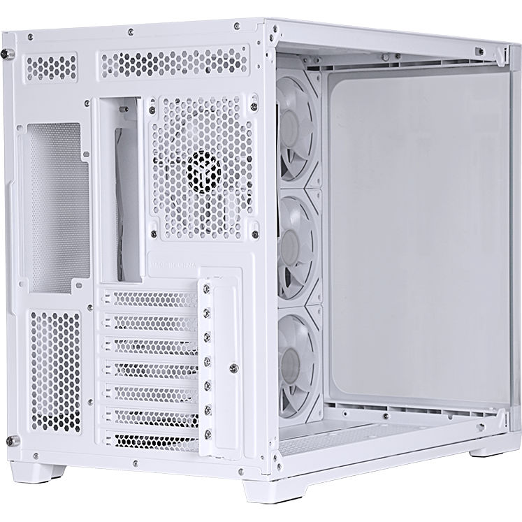 Boîtier iTek DARK CAVE CURVED White - ITGCADCCW - photo 4