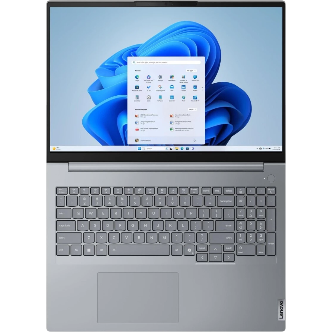 Ordinateur portable Lenovo ThinkBook 16 G8 IAL (21SK00EEFR) - photo 5